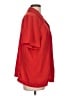 Blair 100% Polyester Red Short Sleeve Blouse Size XL - photo 4
