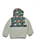 1 Madison 100% Polyester Tropical Gray Zip Up Hoodie Size 5 - photo 2