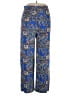 White Mark Paisley Blue Casual Pants Size 1X - photo 1