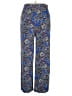 White Mark Paisley Blue Casual Pants Size 1X - photo 2