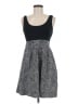 Express Houndstooth Gray Casual Dress Size 8 - photo 1