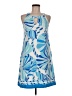 Barbara Gerwit Tropical Blue Cocktail Dress Size M - photo 1