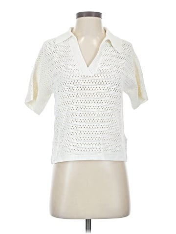 Reiss Short Sleeve Blouse (view 1)