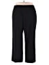 I.N. Studio Solid Black Dress Pants Size 20 - photo 1
