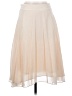 Banana Republic 100% Polyester Solid Ivory Formal Skirt Size 0 - photo 1