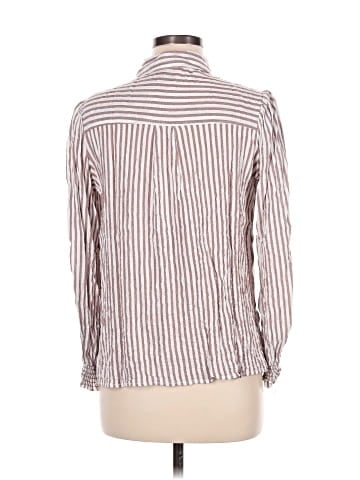 Max Studio Long Sleeve Button-Down Shirt (view 2)