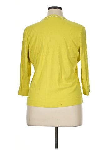 Jones New York Signature 3/4 Sleeve Top (view 2)