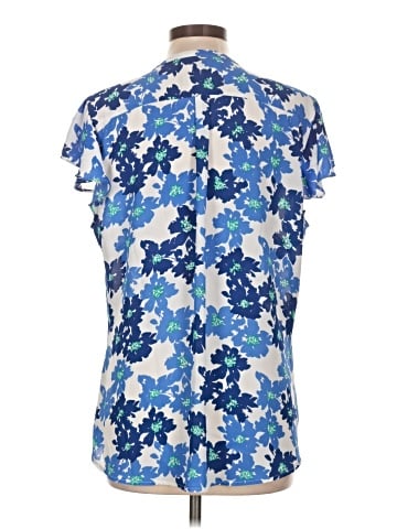 Attention Short Sleeve Blouse (view 2)