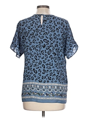 Altuzarra Short Sleeve Silk Top (view 2)