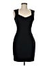 Express 100% Polyester Solid Black Cocktail Dress Size 6 - photo 1