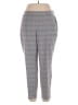 Nine West Plaid Gray Casual Pants Size XL - photo 1