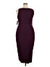 Guess Solid Burgundy Cocktail Dress Size XXL - photo 2
