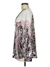 White House Black Market Paisley Silver Long Sleeve Blouse Size 6 - photo 5
