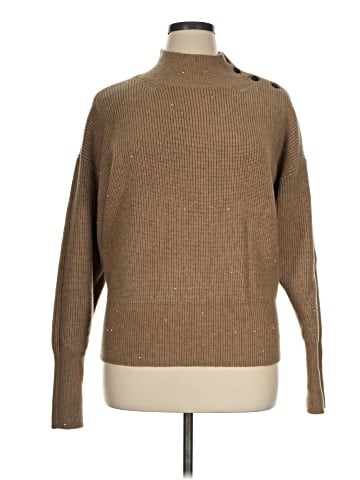 White House Black Market Turtleneck Sweater (view 1)