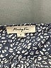 Monday Fun 100% Polyester Blue 3/4 Sleeve Blouse Size S - photo 7