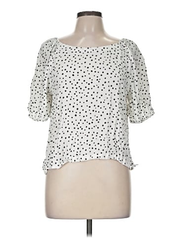 Ann Taylor LOFT Short Sleeve Blouse (view 1)