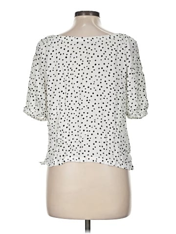 Ann Taylor LOFT Short Sleeve Blouse (view 2)