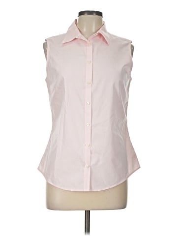 Brooks Brothers 346 Sleeveless Button-Down Shirt (view 1)
