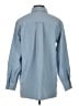 Athleta Solid Blue Long Sleeve Button-Down Shirt Size XXS - photo 2