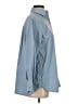 Athleta Solid Blue Long Sleeve Button-Down Shirt Size XXS - photo 4