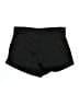 H&M 100% Polyester Solid Black Shorts Size 14 - photo 1