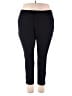 Worthington Solid Black Active Pants Size 18 - photo 1