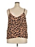 The Drop 100% Polyester Brown Sleeveless Blouse Size 2X - photo 2