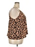 The Drop 100% Polyester Brown Sleeveless Blouse Size 2X - photo 4