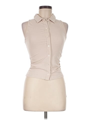 OGL Sleeveless Button-Down Shirt (view 1)