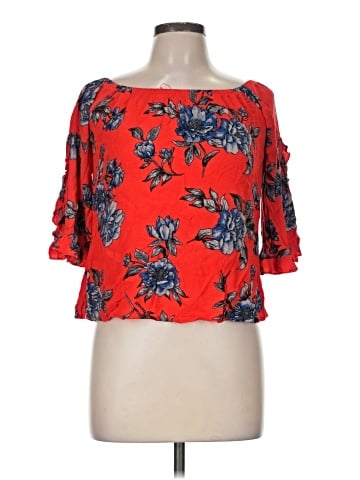 Gypsies & Moondust 3/4 Sleeve Blouse (view 1)