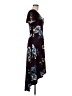 A. Byer Paisley Black Casual Dress Size M - photo 4