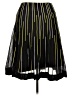 Marciano Stripes Black Casual Skirt Size 6 - photo 2
