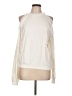 Honey Punch 100% Cotton Ivory Sweatshirt Size L - photo 1