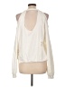 Honey Punch 100% Cotton Ivory Sweatshirt Size L - photo 2