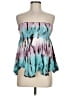 Assorted Brands Tie-dye Teal Tube Top Size Med - Lg - photo 1