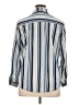 Love Potion 100% Polyester Stripes Blue Long Sleeve Blouse Size 1X - photo 2