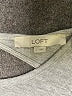 Ann Taylor LOFT Gray Sweatshirt Size L - photo 7