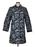 MICHAEL Michael Kors 100% Cotton Paisley Blue Trenchcoat Size M - photo 1
