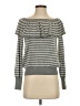 Joie Stripes Gray Pullover Sweater Size S - photo 1