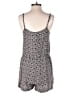 Eye Candy 100% Rayon Hearts Gray Romper Size M - photo 2