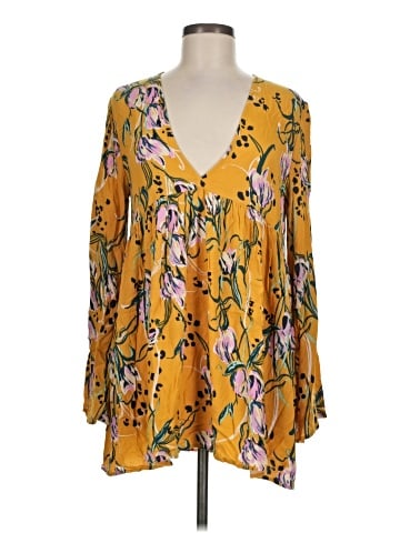 Free People Long Sleeve Blouse (view 1)