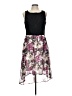 Studio Y 100% Polyester Floral Black Cocktail Dress Size 11 - 12 - photo 1