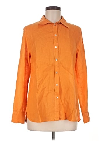 Massimo Dutti Long Sleeve Button-Down Shirt (view 1)