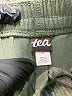 Tea 100% Cotton Solid Green Cargo Shorts Size 7 - photo 3