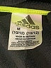Adidas 100% Polyester Black Track Jacket Size M (kids) - photo 3