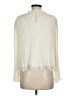 River Island 100% Polyester Ivory Long Sleeve Blouse Size 6 - photo 2