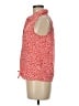 Ellen Tracy 100% Polyester Red Sleeveless Blouse Size M - photo 5