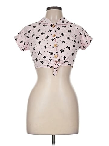 Lily Bleu Short Sleeve Blouse (view 1)
