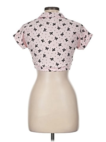 Lily Bleu Short Sleeve Blouse (view 2)