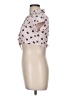 Lily Bleu 100% Polyester Stars Pink Short Sleeve Blouse Size M - photo 5